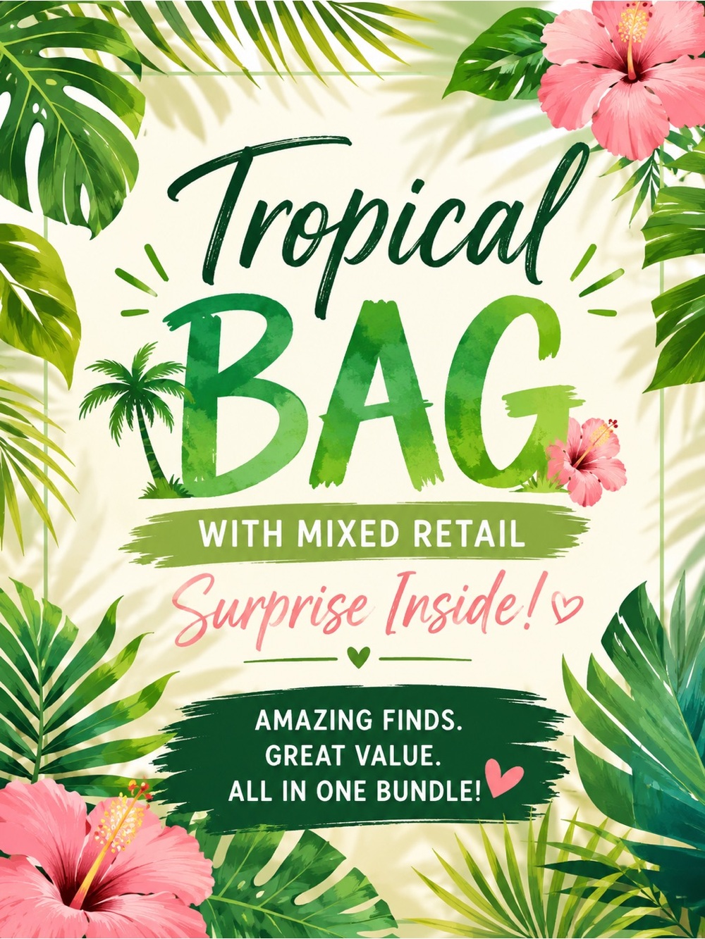 Tropical Bag Surprise Bag